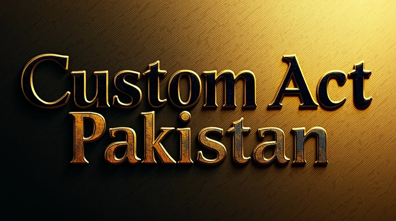 Customs Act, 1969: Governing Pakistan’s Borders and Trade