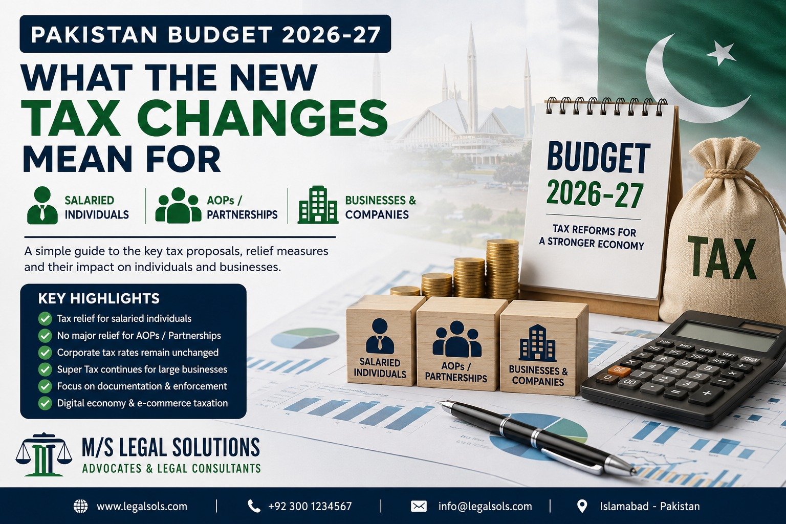 Pakistan Budget 2026-27: What the New Tax Changes Mean for Salaried Individuals, Businesses and Companies